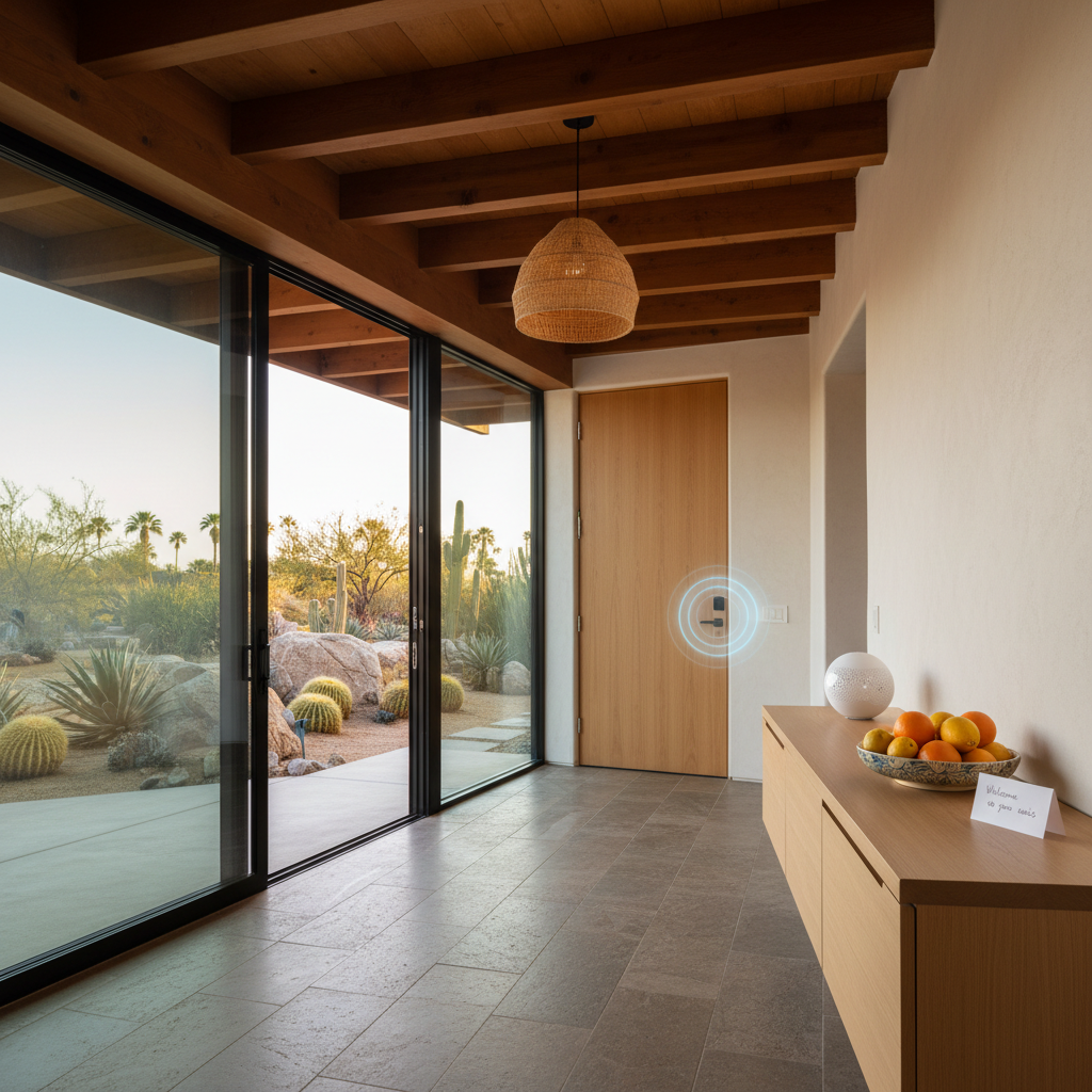 CaliforniaVacationRentalEntryway