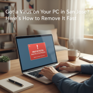 Virus removal in San Jose